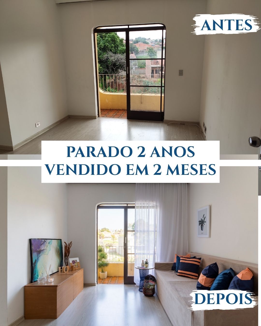 Case 5 — antes e depois